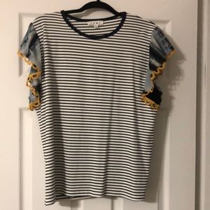 THML Women’s Flutter Sleeve Top